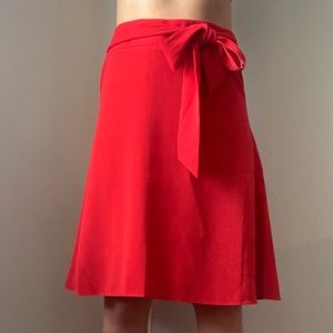 Ann Taylor Factory Red Skirt, Size 4